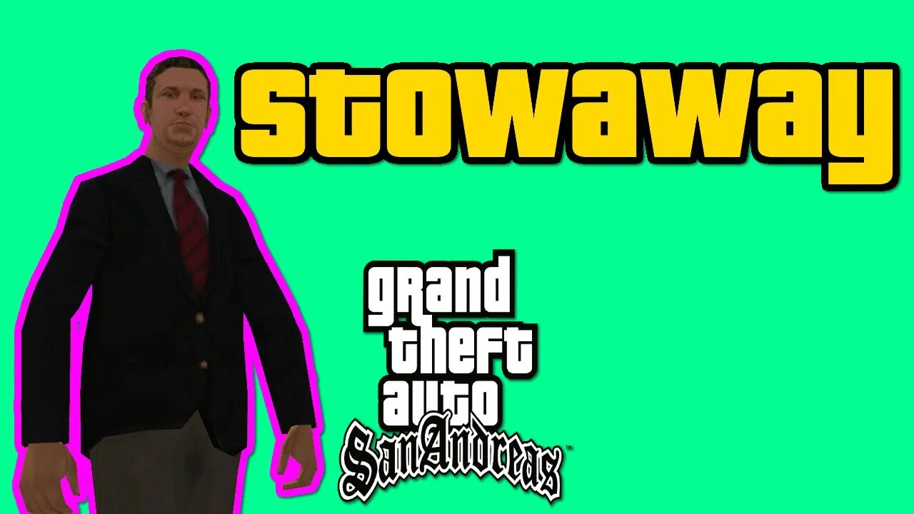 Grand Theft Auto: San Andreas - Stowaway [Plant C4 On Plane And Skydive]