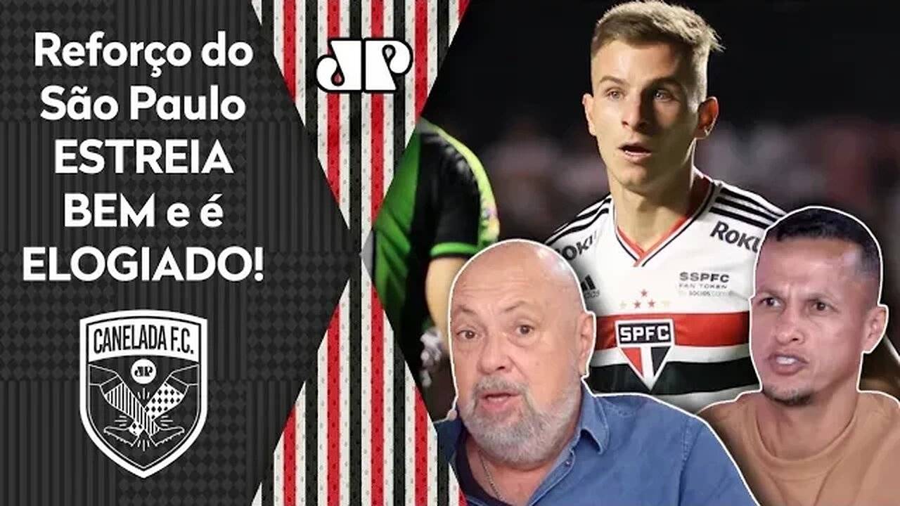 "Gente, o Galoppo é MUITO BOM! FICOU CLARO que ele..." Reforço do São Paulo é EXALTADO após ESTREIA!