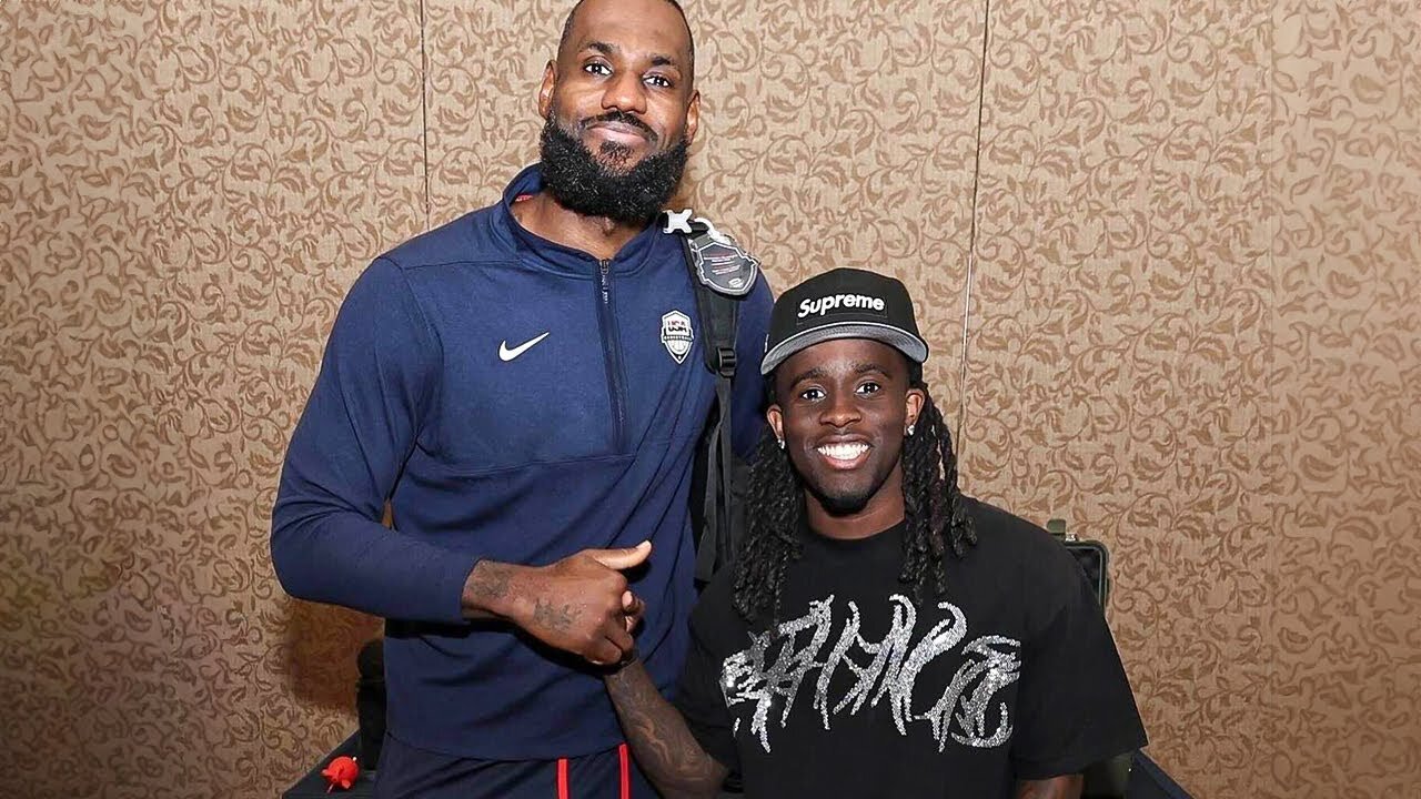 Kai Cenat Meets Lebron James In Real Life!