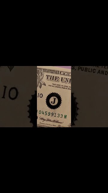 RARE Ink Error on a ONE Dollar Bill To LOOK FOR!