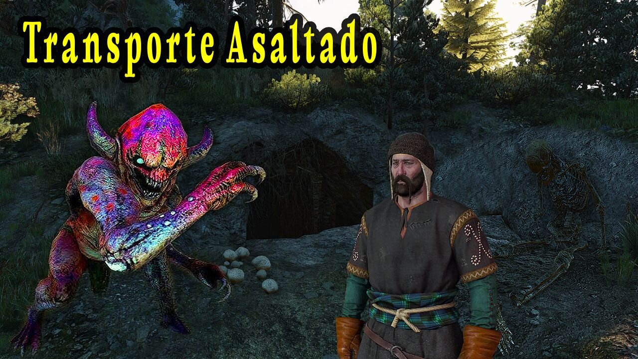 The Witcher 3 Wild Hunt ~ Mision Alterna # 35 ~ Transporte Asaltado