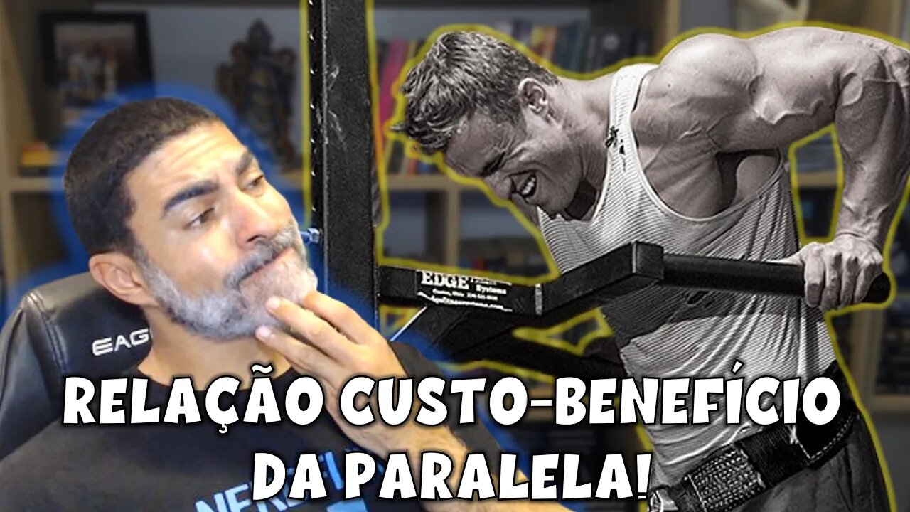 Paralelas saiba como ter resultado sem lesionar os ombros