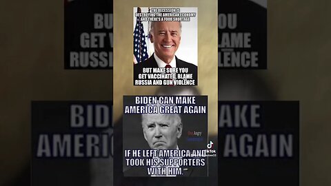 Biden has saved us! #satiretravesty #fjb #satire #Biden2024 #AnyoneButBiden2024