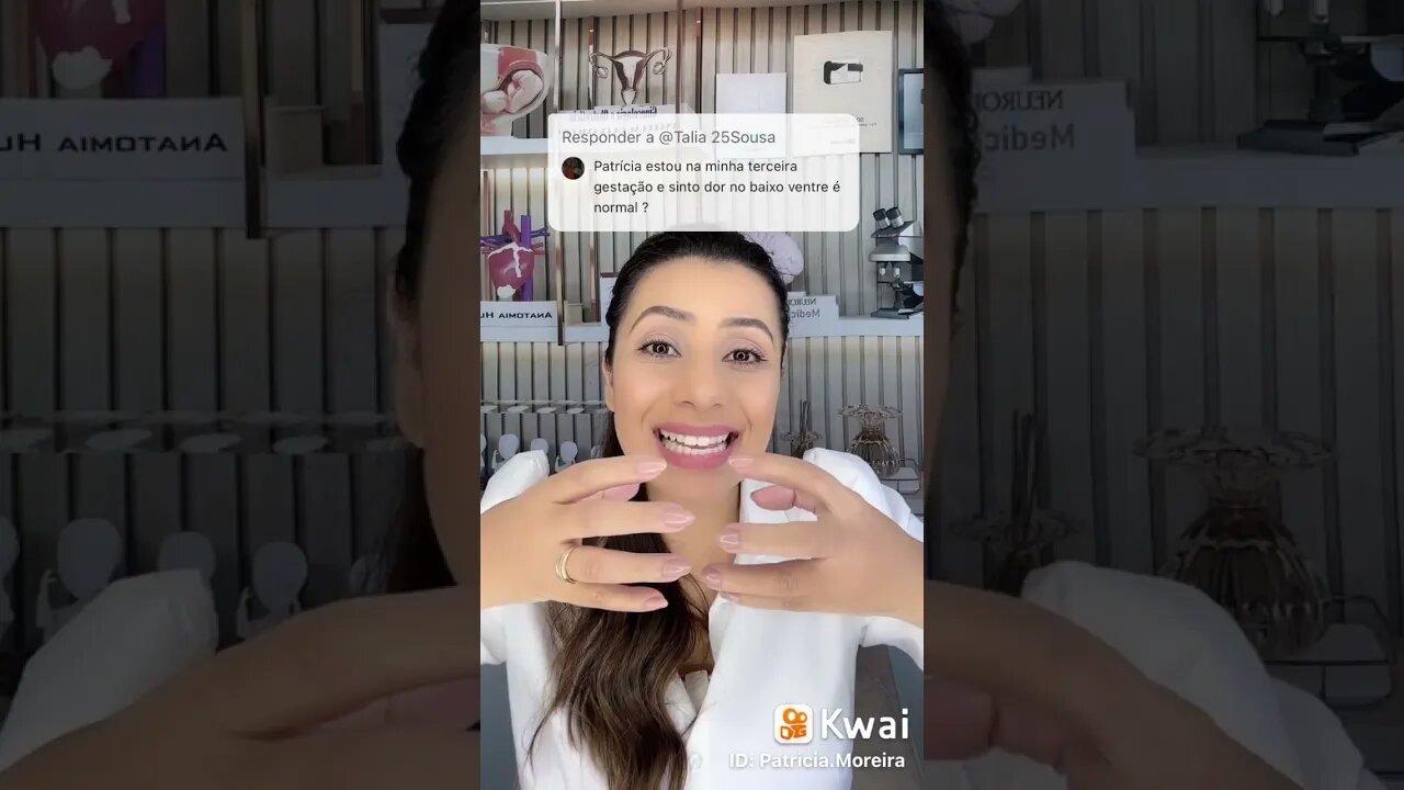 Sinto dor no baixo ventre é normal?