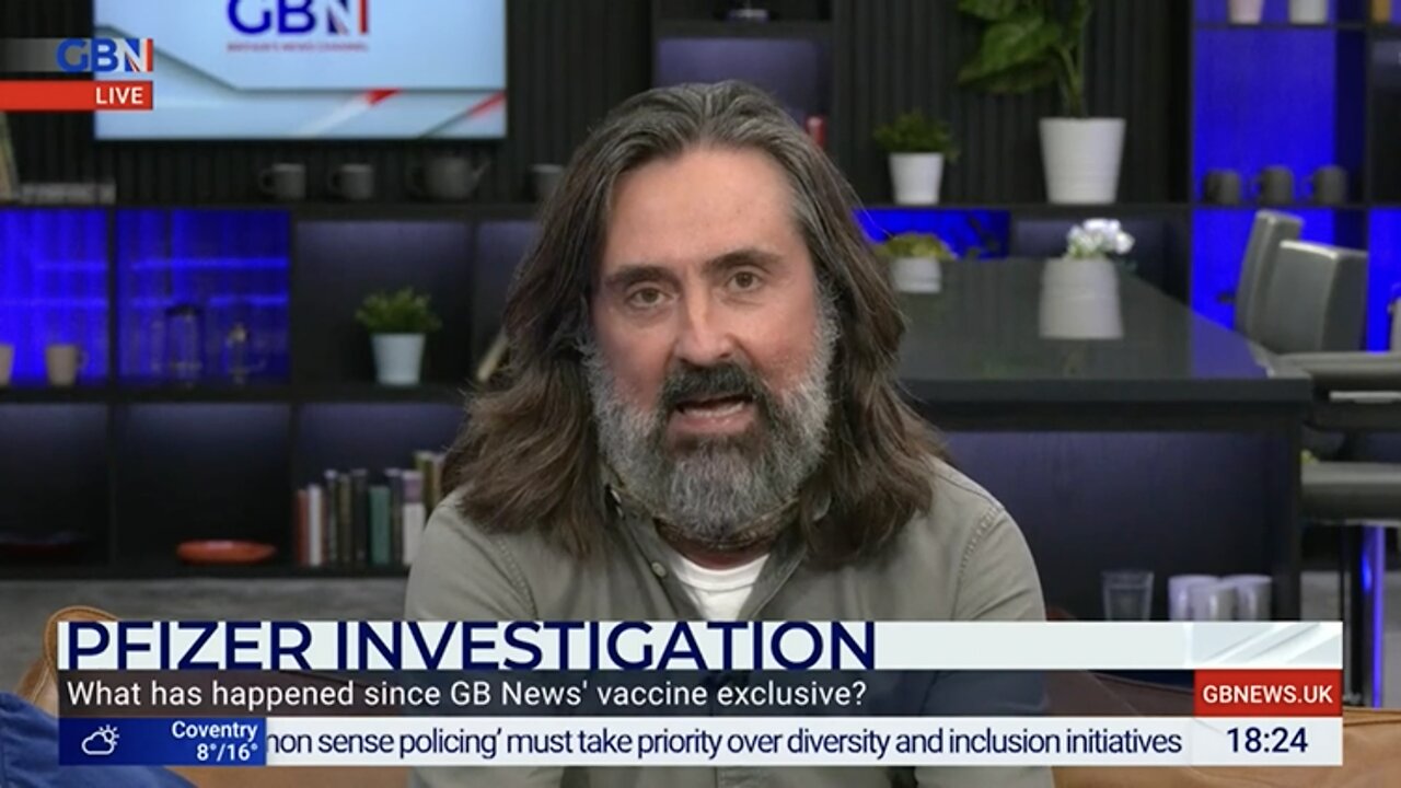 Neil Oliver - GB News 24-09-22 huge covid vaccine injury rate by Israeli study