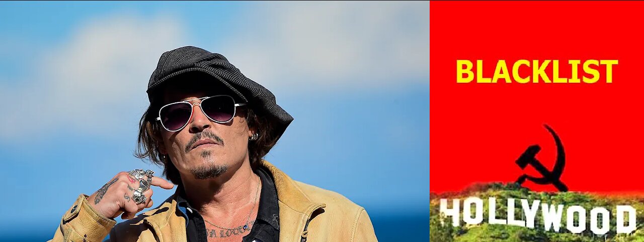 Johnny Depp Realizes No One is Safe from Cancel Culture aka Communist Censorship of Hollywood