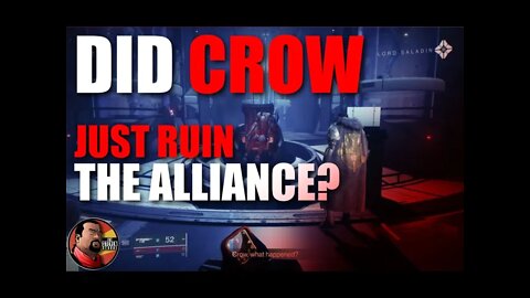 Wtf DID Crow Do?! #Destiny