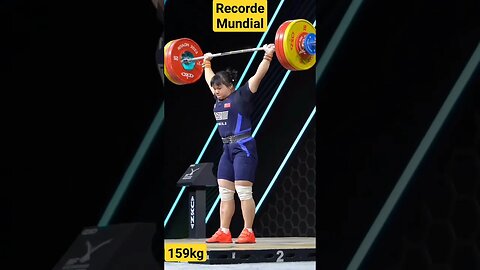 RECORDE MUNDIAL no Arremesso de 159kg de Xiaomei Liang (81kg)
