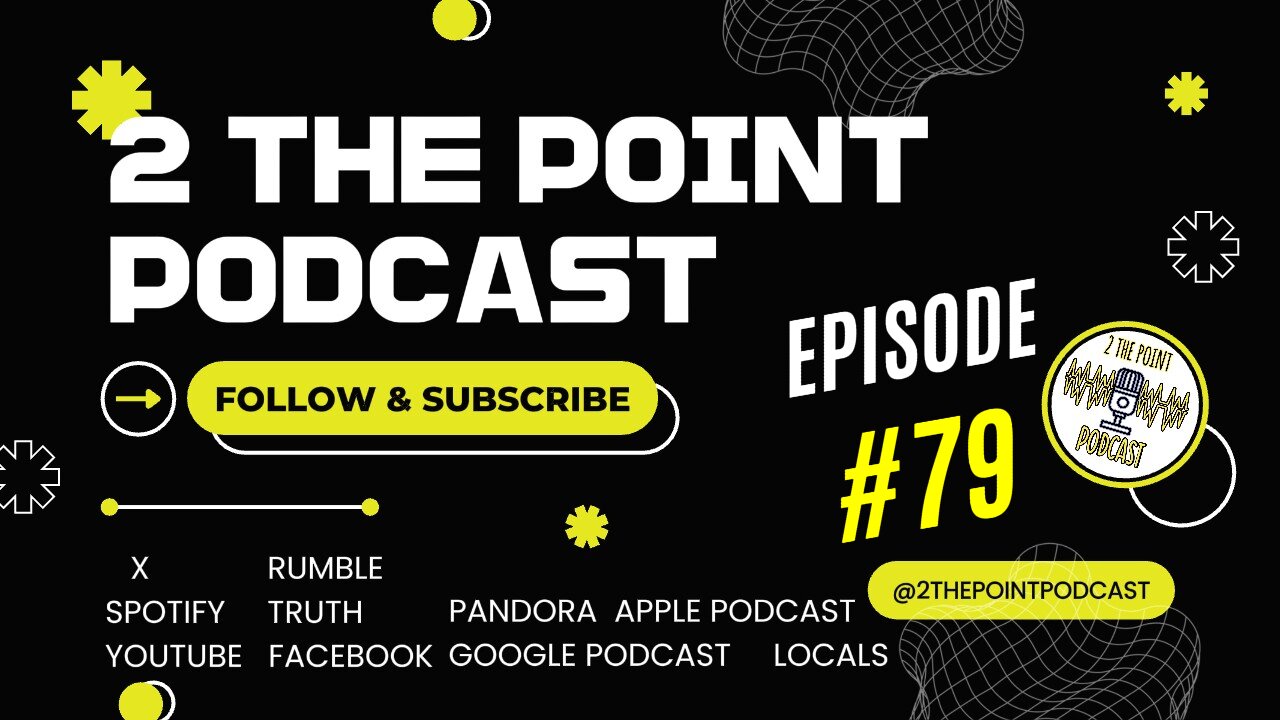 2 The Point Podcast #79! "They F%cKĘn shot Trump!"