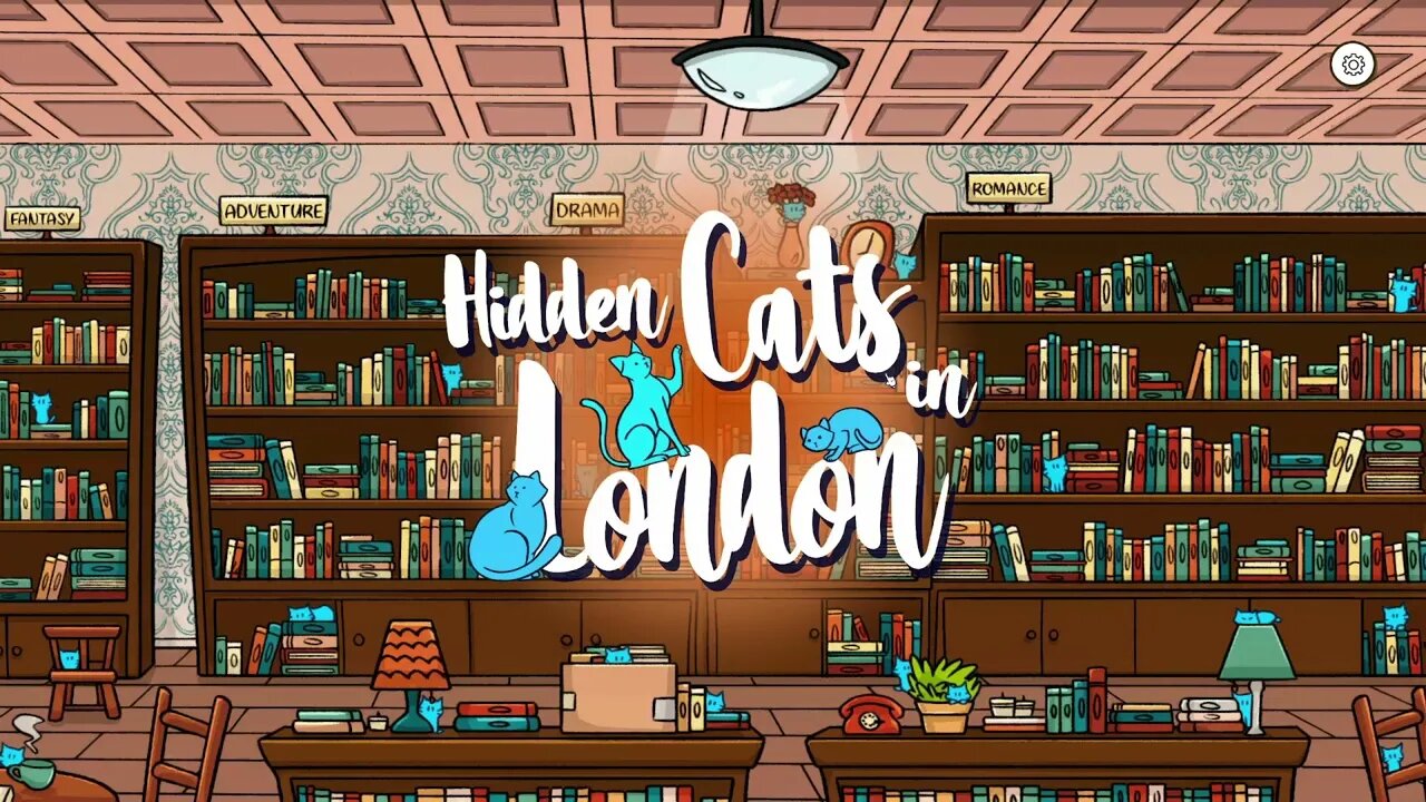 Hidden Cats in London Book Shop Gameplay