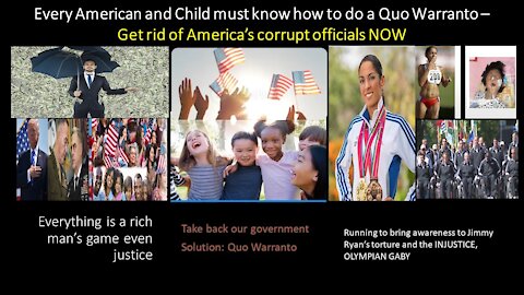 All Americans need to know how to protect themselves via Quo Warranto