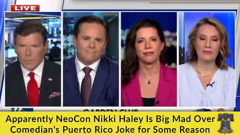 Apparently NeoCon Nikki Haley Is Big Mad Over Comedian's Puerto Rico Joke for Some Reason