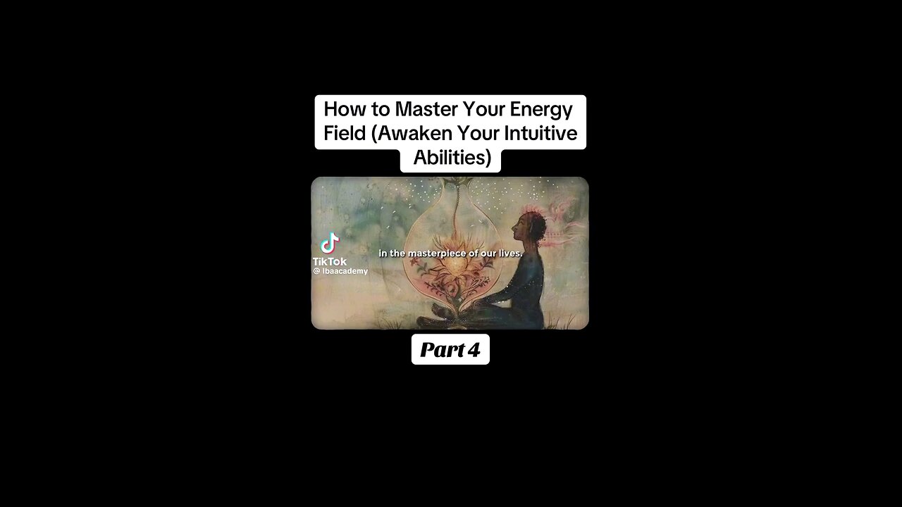 How to master energy fields