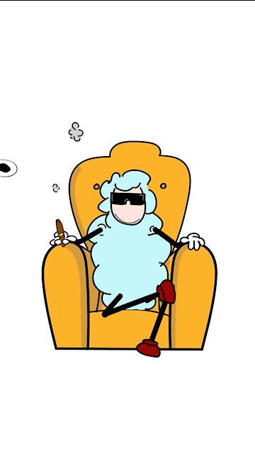 Sheep Like Man and Crazy Cow | Funny Cartoon | Animated Cartoon #funnycartoon