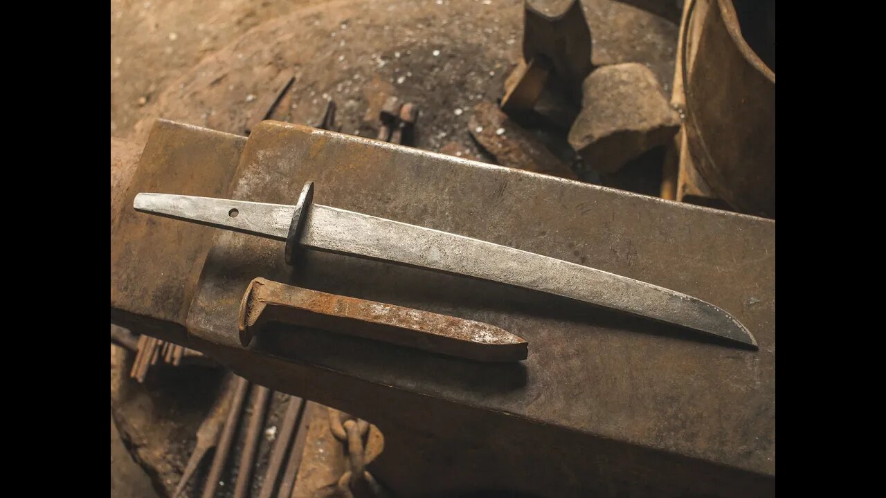 TimeWarp #3 - Tanto Forging Practice: Railroad Spike