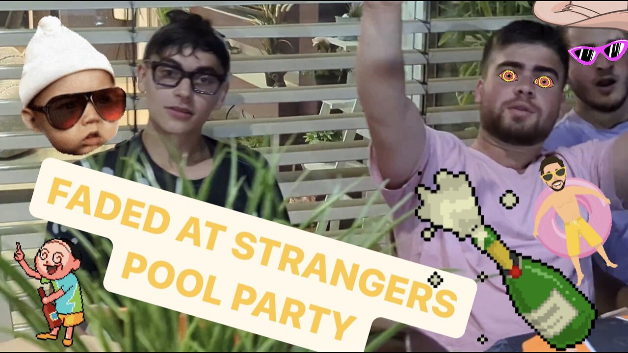 FADED AT STRANGERS POOL PARTY (OnaRollPodcast8)