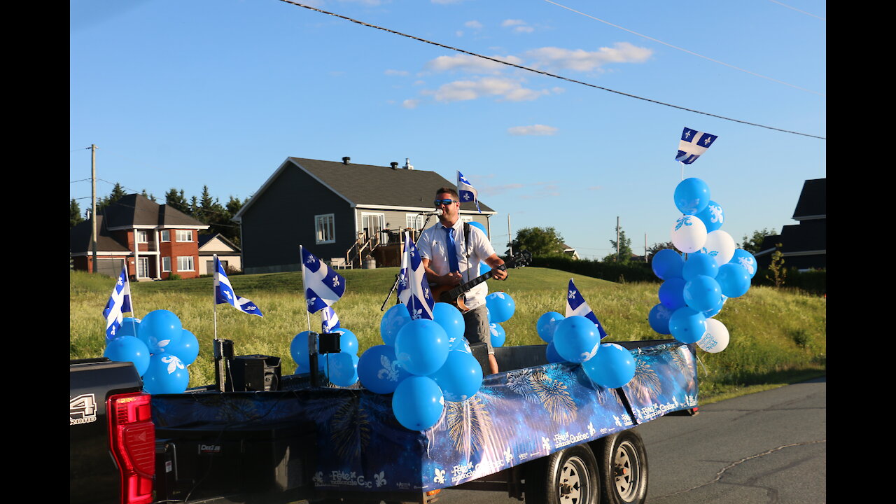 Parade St Jean à Saint Victor