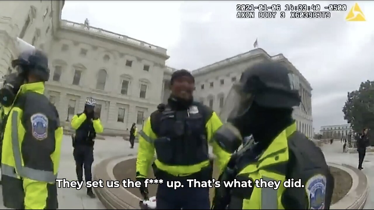 J6: DC POLICE "THEY SET US UP"