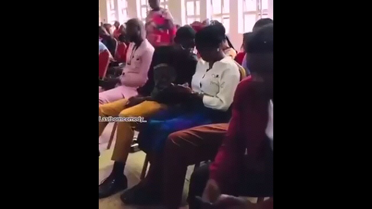 "Unexpected Caught: Young Man Tries to Win Over Girl During Worship!"