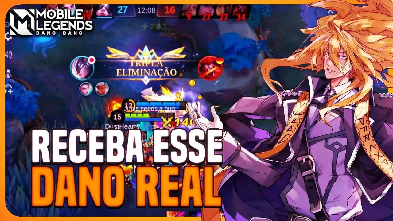 JOGUEI COM ELE DEPOIS DE MUITO TEMPO E AMASSEI | MLBB