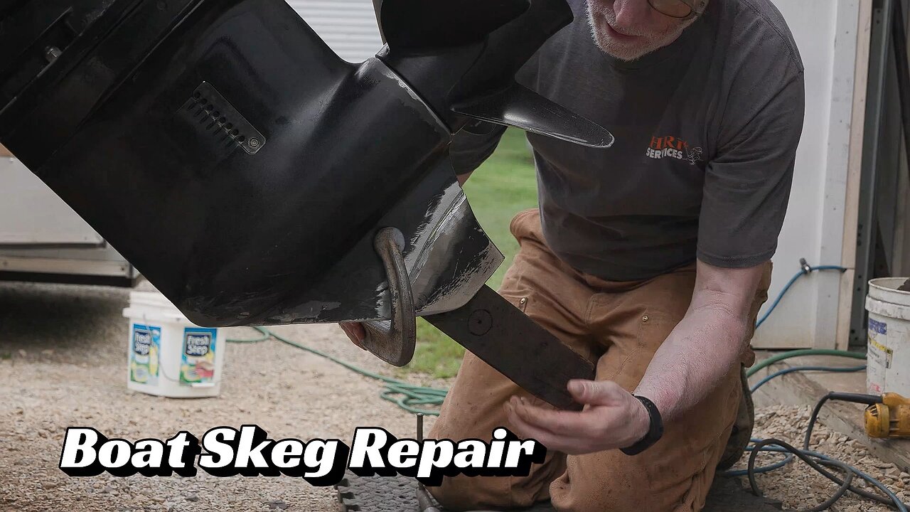 Boat Skeg Repair