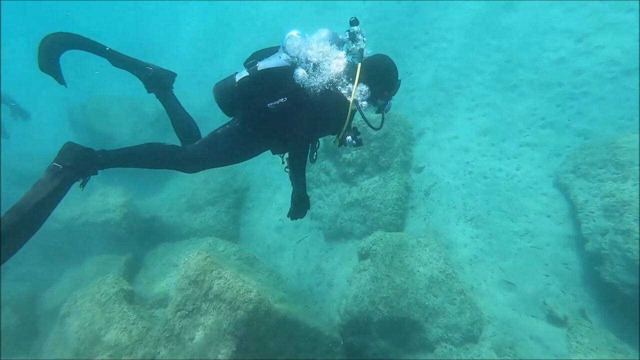 Task Force 61/2 Scuba Training in Souda Bay, Greece