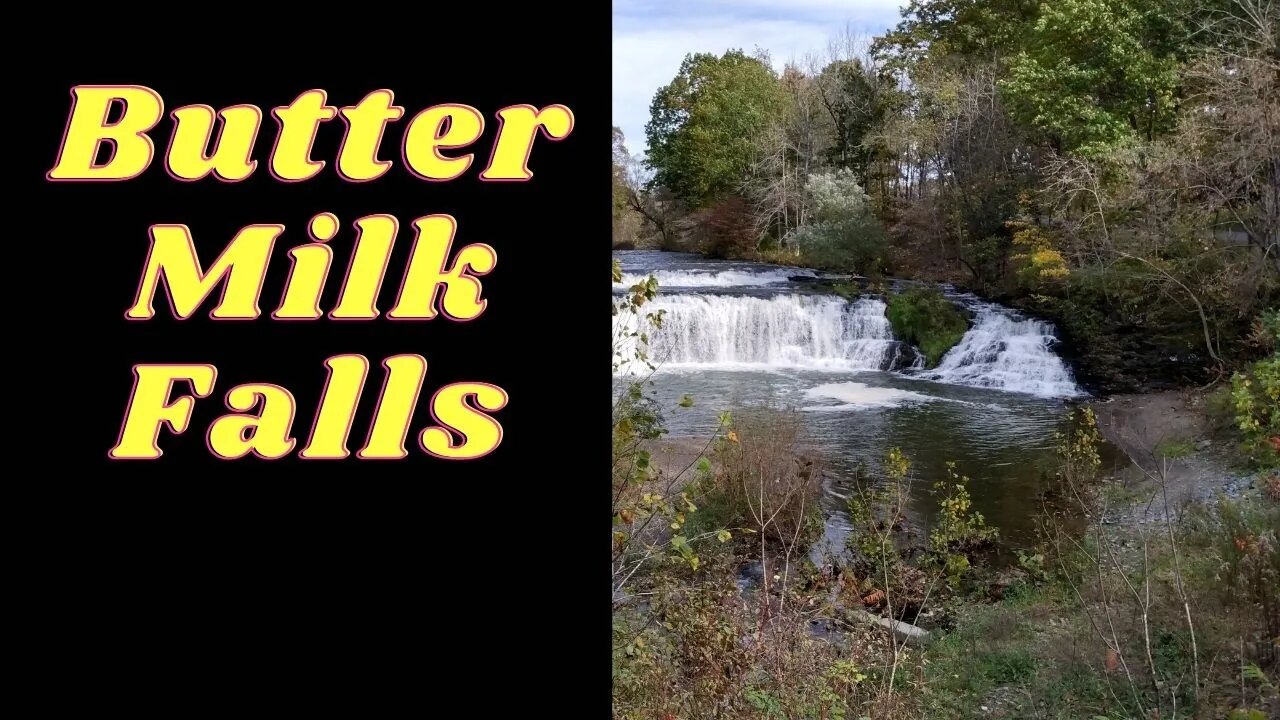 Butter milk Falls Upstate New York