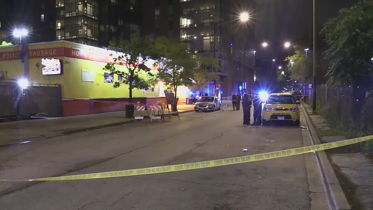 1 killed, 1 critically injured in exchange of gunfire outside Jim's Original in Little Italy, near U