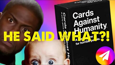 CAHDS AGAINST HUMANITY!!!! W @BASEDCHRIS 😤 😤