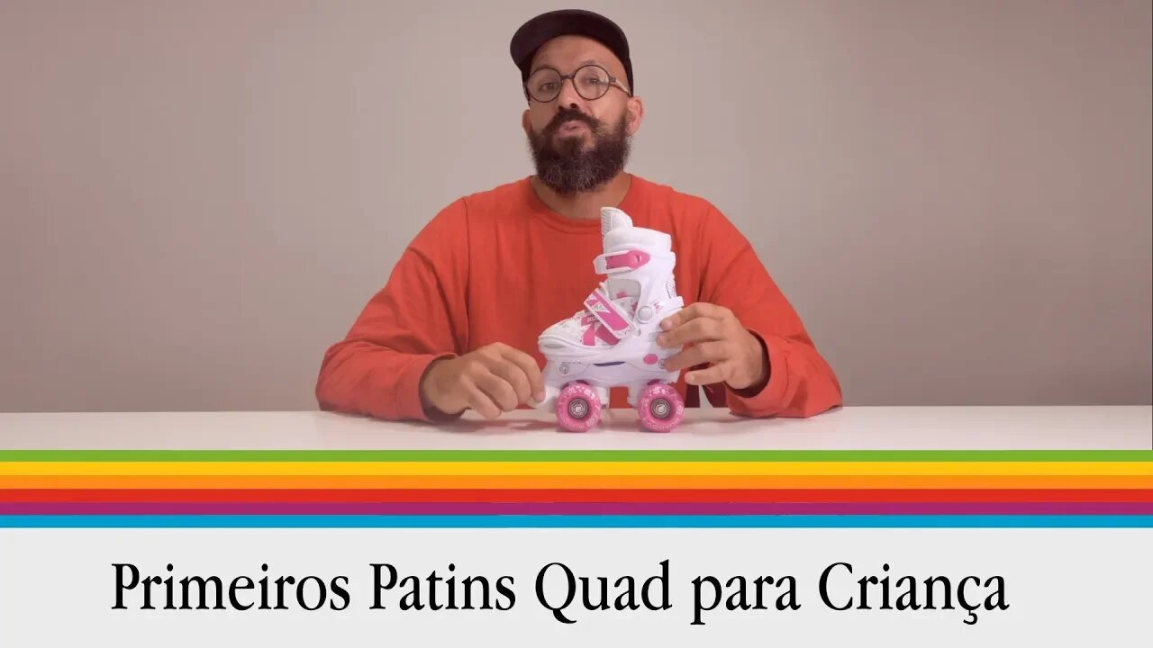 Truque para todas as Crianças que querem Começar a Patinar e Roces Quaddy Girl 2.0