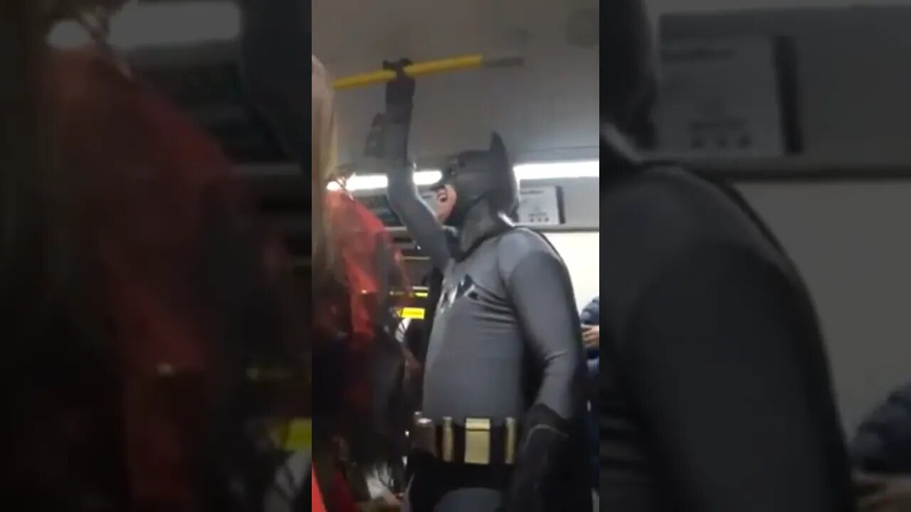 Halloween Party Takes Over Skytrain