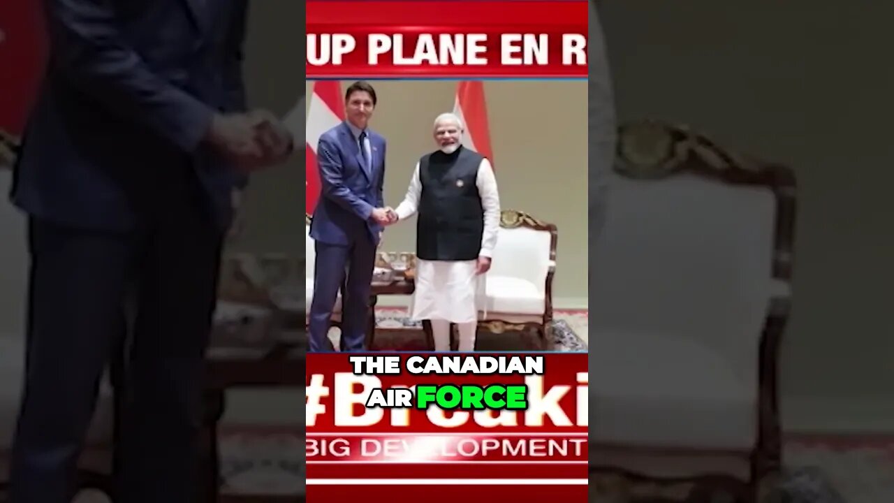 Canadian PM Stranded in India, Backup Plane en Route for Rescue #canadá