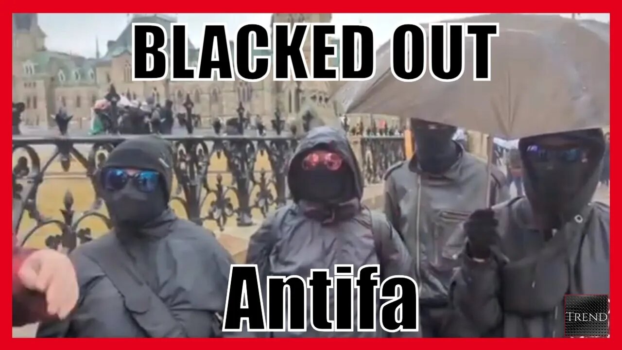 ANTIFA WAITING PRO-PALESTINE PROTEST