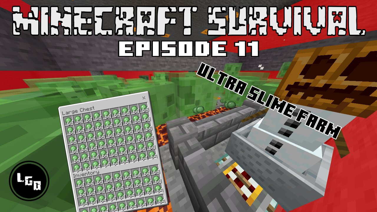 Minecraft Survival Episode 11: ULTRA Slime Farm