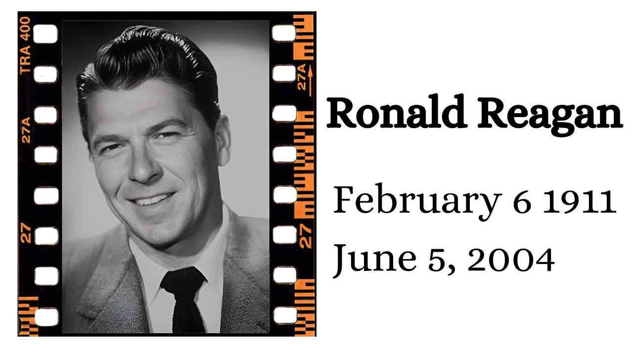 Ronald Reagan telling jokes