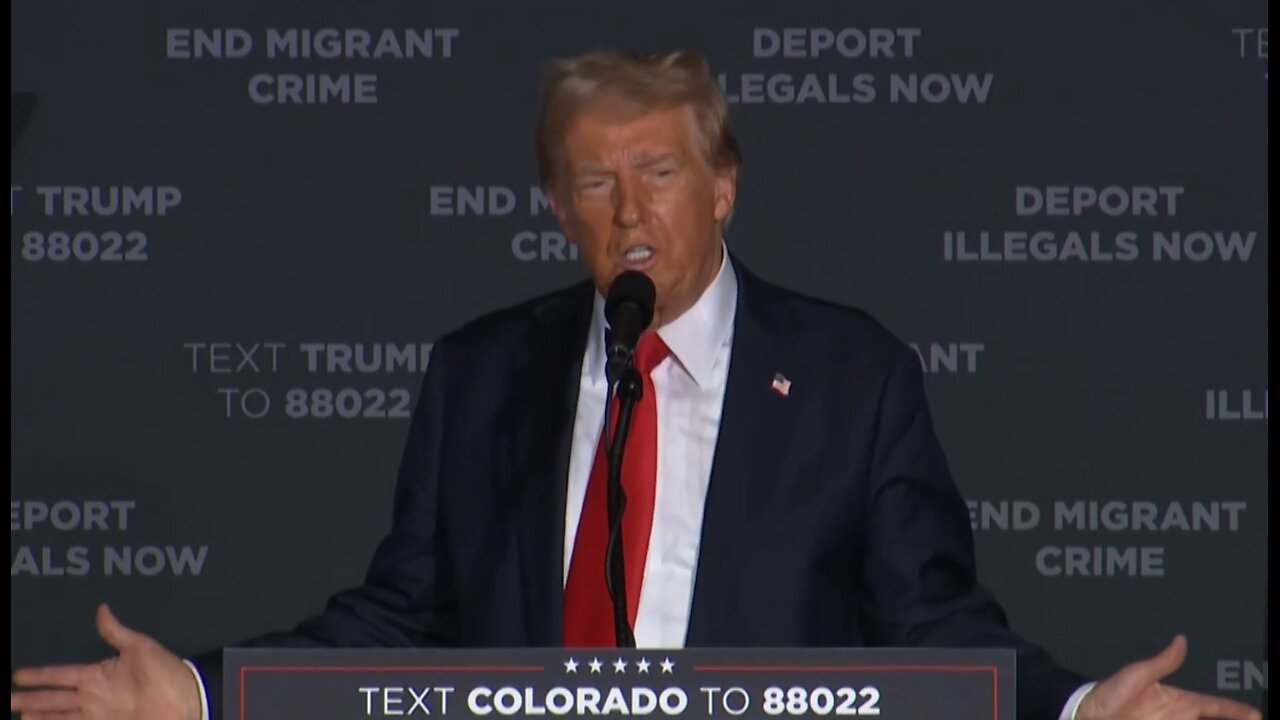Trump full speech at rally in Colorado