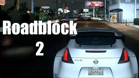 NEED FOR SPEED THE RUN Roadblock 2
