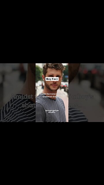 Amidst the ruins of a boy's shattered dreams #relationshipadvice #shorts