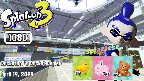 RRR April 19, 2024 Splatoon 3 Splatfest (Baby Chick, Lil Bunny, Bear Cub)