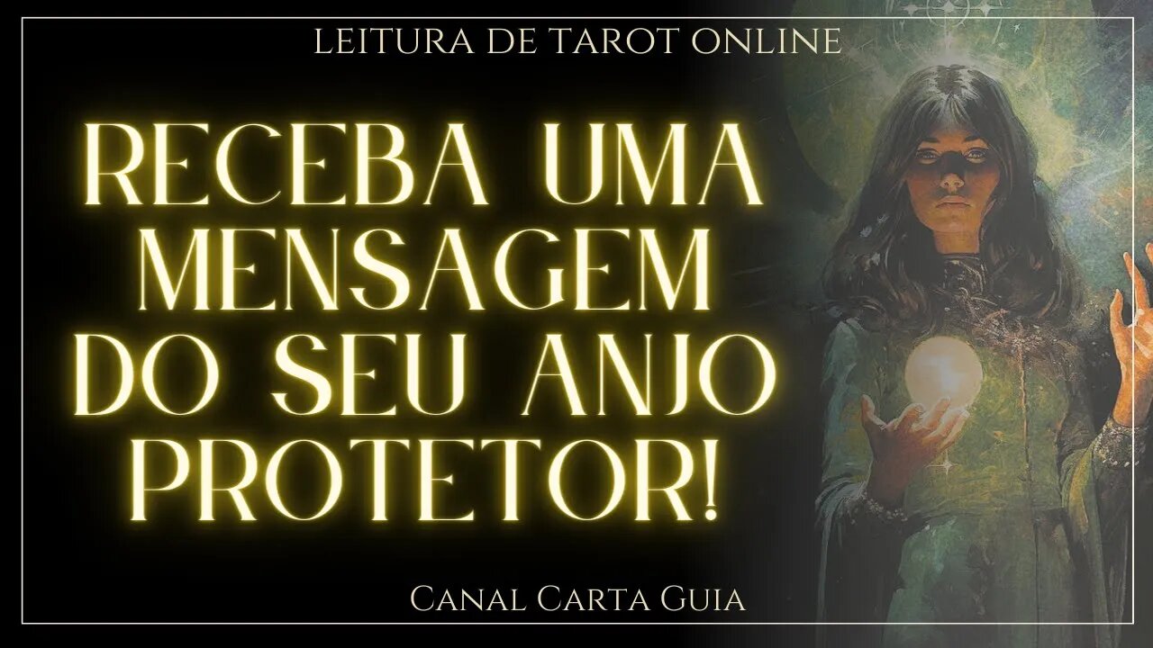 🦋 MENSAGEM DO SEU ANJO DA GUARDA/GUIA ESPIRITUAL | LEITURA DE TAROT ONLINE