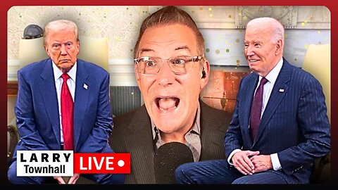 BREAKING: White House PANICS as TRUMP RETURNS! Biden THRILLED! | LARRY Live!