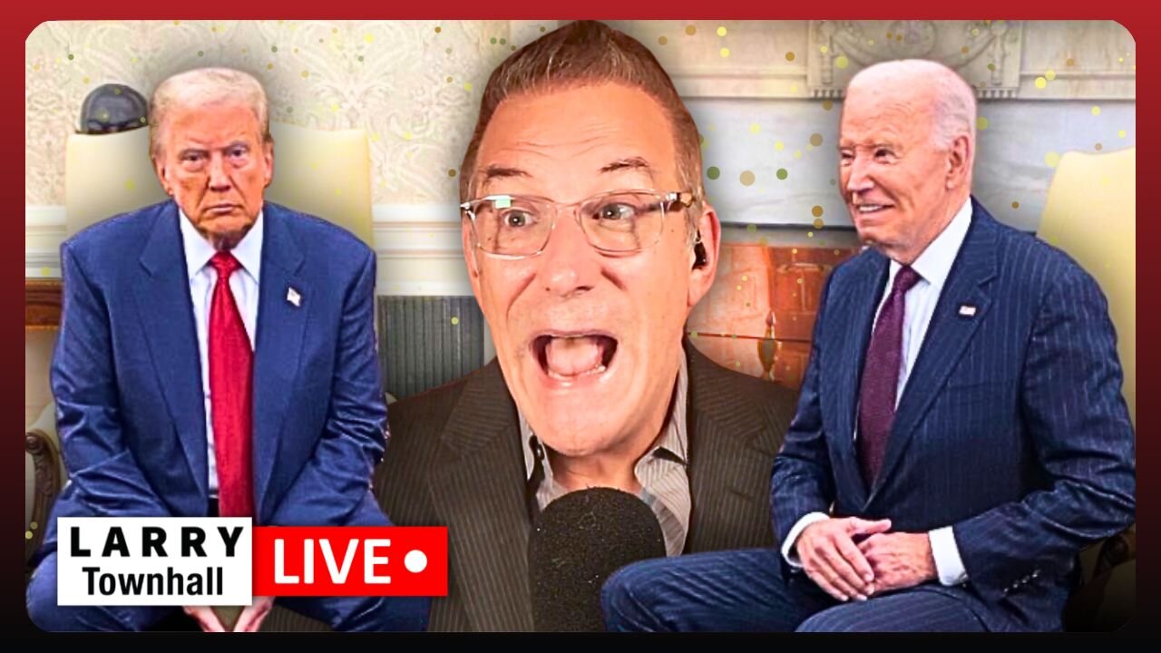 BREAKING: White House PANICS as TRUMP RETURNS! Biden THRILLED! | LARRY Live!