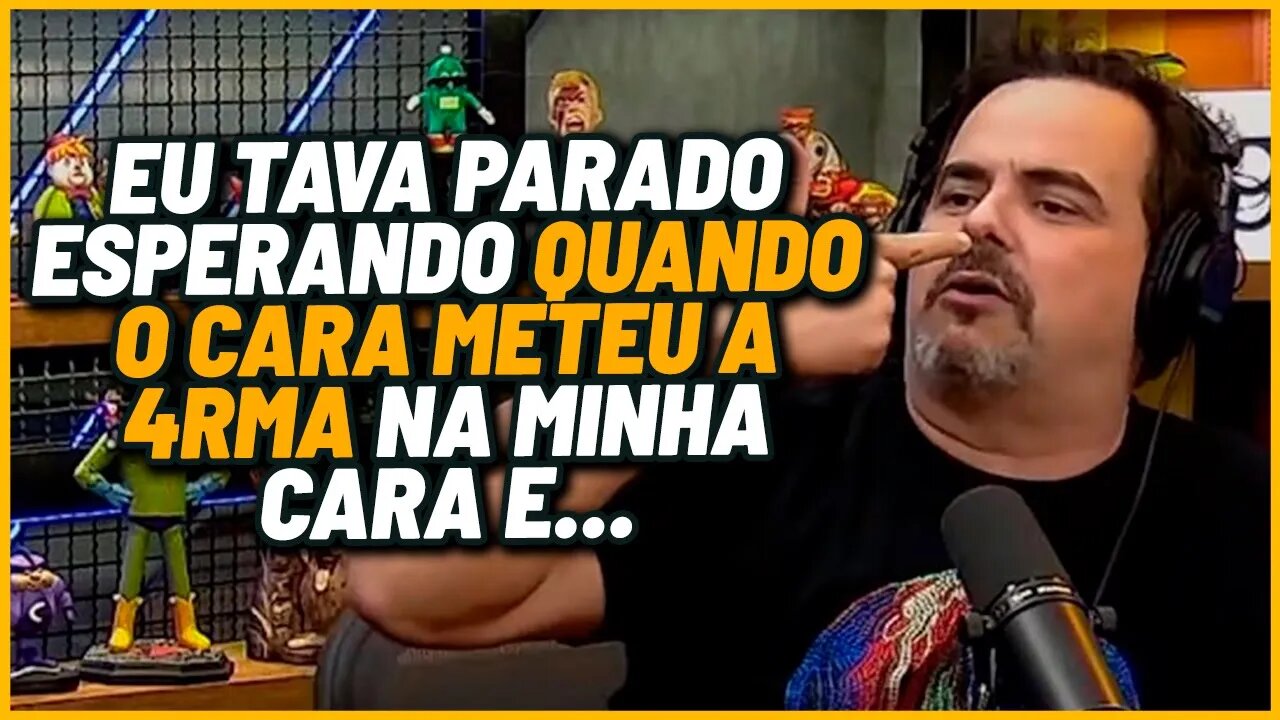 CARIOCA CONTA SOBRE MOMENTO TENSO | React Podcast Pro