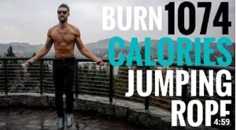 Burn 1074 Calories An Hour Jumping Rope