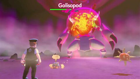 Pokémon Sword - Battling Dynamax Golisopod!