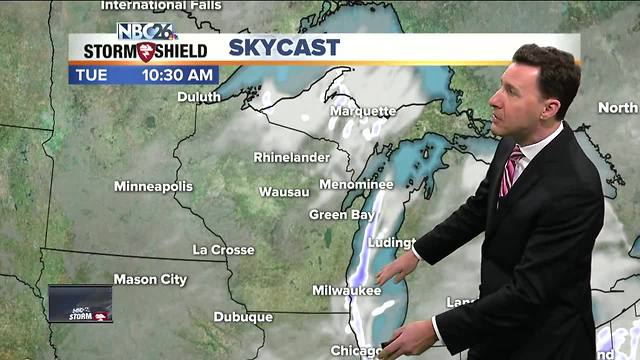 Michael Fish's NBC26 Storm Shield weather forecast