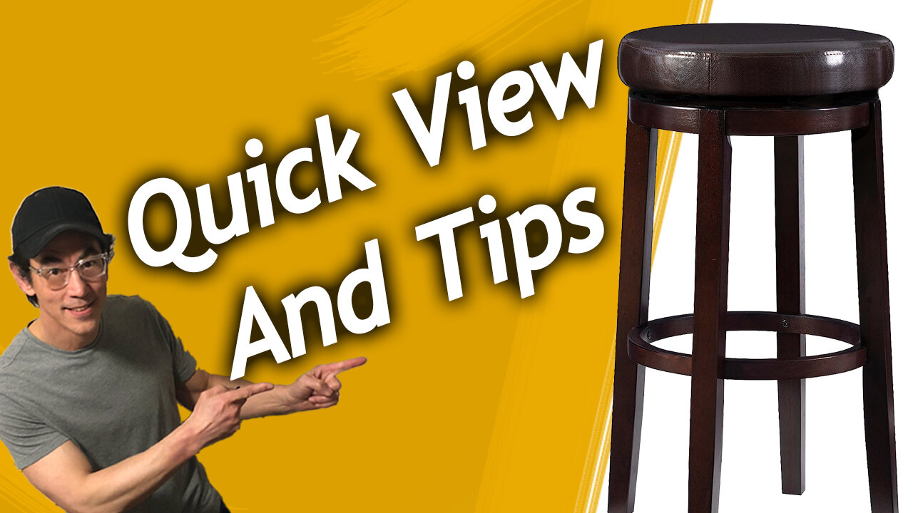 Hardwood Bar Stools, Quick Look At Features and Tips, Product Links