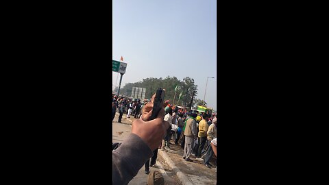 Farmers protest