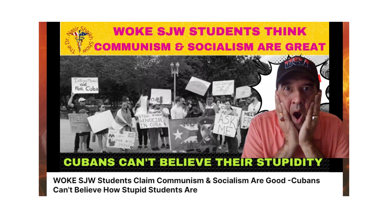WOKE SJW Students Want Communism & Socialism - Cubans Can't Believe Idiocy of Students