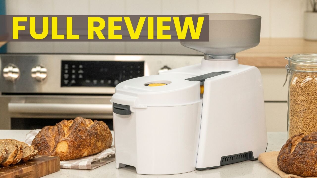 Let's unbox & test the new NUTRIMILL IMPACT Grain Mill [COMPLETE REVIEW]